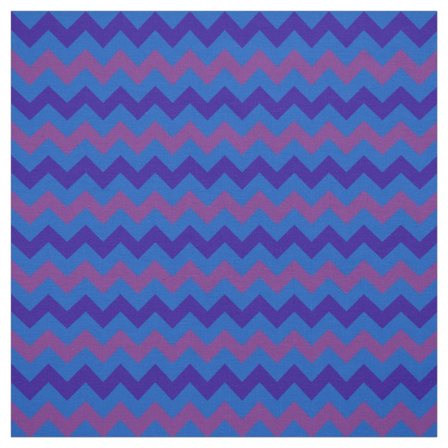 Bleu-clair élégant, bleu-foncé, tissu de Chevron (Échantillon)