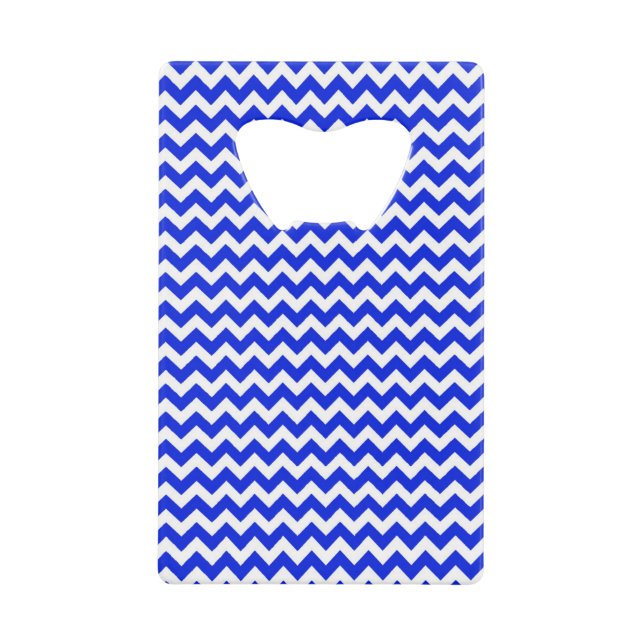 Bleu clair et blanc Chevron (Devant)