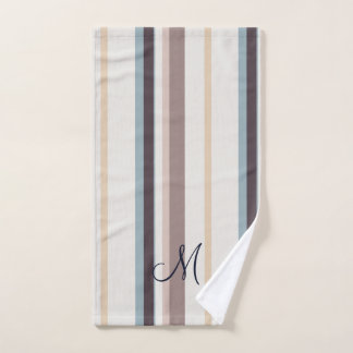 Bleu clair, marron et ivoire simple décoratif 