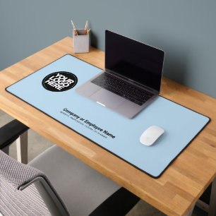 Bleu Clair Nom de logo d'entreprise personnalisé