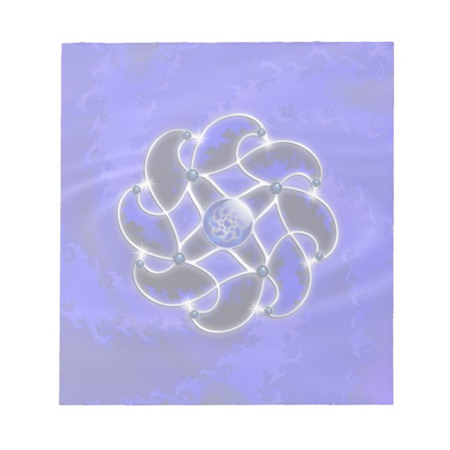 Bleu comme bloc-notes de la mer (Devant)