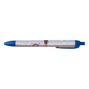 Bleu Conception personnalisée Votre propre stylo photo