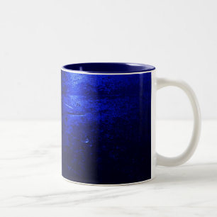 Bleu congelé Marine Bleu 11 oz Mug à deux tons