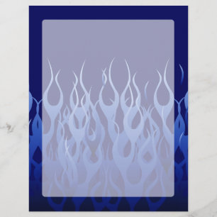 Bleu cool sur Blue Racing Flames