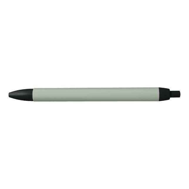 Bleu Couleur de tendance - Sage doux - Stylo d'encre bl (Devant)