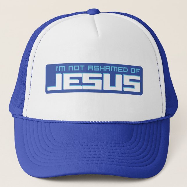 Bleu de casquette de Jésus (Devant)