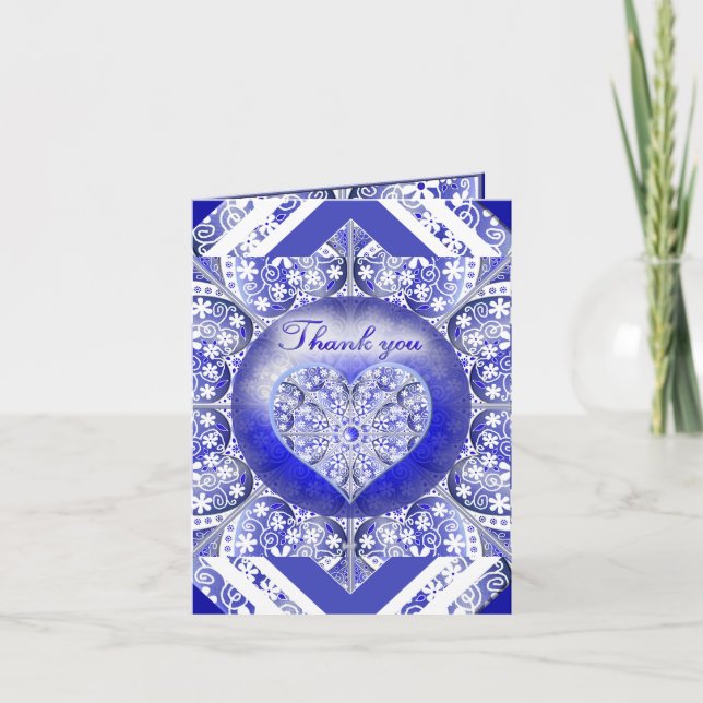 Bleu de dentelle en céramique de Grèce (Devant)