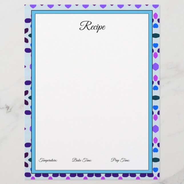 Bleu De Jolies Conceptions De Papier (Devant)