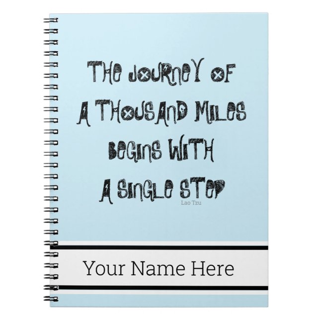 Bleu de journal de perte de poids, carnet de (Devant)