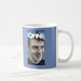 Bleu de tasse d'Omni Michael