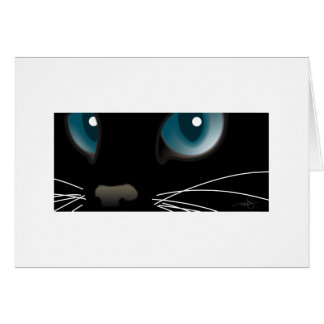 Bleu des yeux de chat