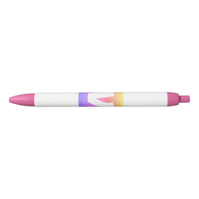 Bleu design simple ajouter votre logo stylo texte penci (Devant)