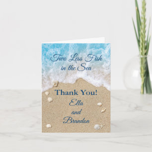 Bleu Deux poissons en moins dans le Carte de remer