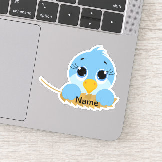 Bleu Die Cut Sticker Decal