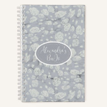 Bleu doux Floral Water's Bullet Journal
