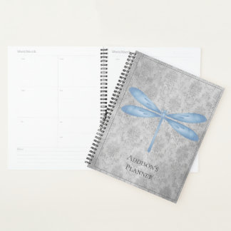 Bleu Dragonfly Damas