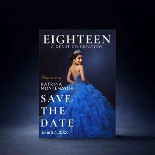 Bleu Élégant 18 Date de sauvegarde