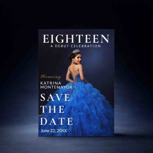 Bleu Élégant 18 Date de sauvegarde (Créateur téléchargé)