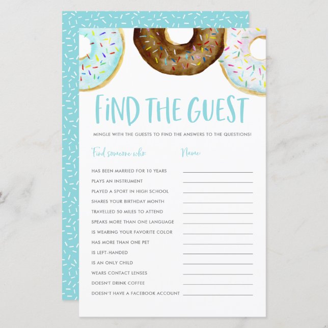 Bleu et bouillie de chocolat Trouvez le jeu d'invi (Devant / Derrière)