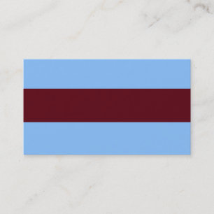 Bleu et Carte de visite Brown AJUSTABLE