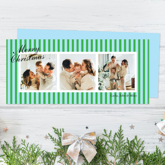 Bleu et Vert Chic Bleu 3 Photo (Créateur téléchargé)