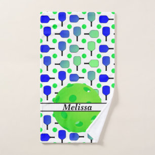 Bleu et vert Pickleball Paddles Vert Personnalisé