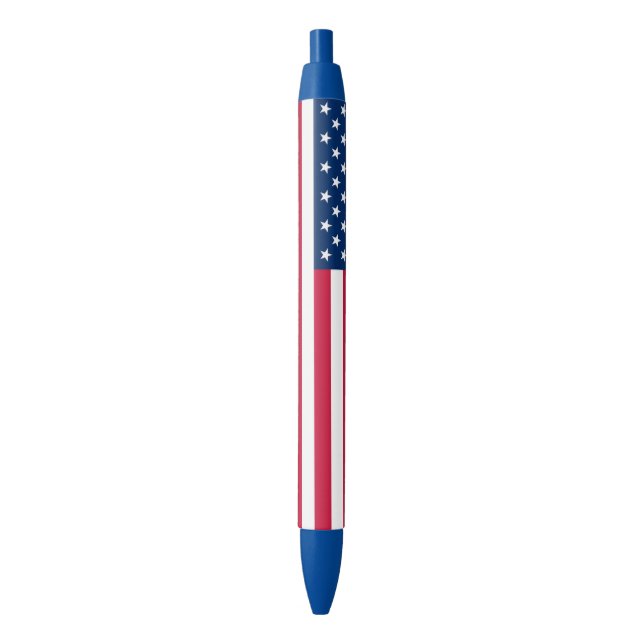 Bleu États-Unis stylo Drapeau États-Unis - Patriotique (devant Vertical)