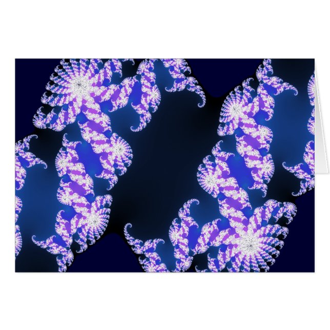 bleu fractal (Devant horizontal)