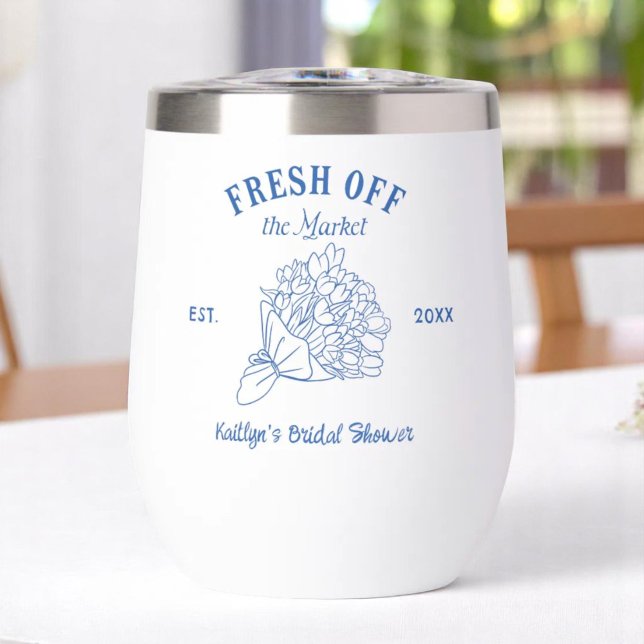 Bleu Frais Hors Fête des mariées Du Marché (Créateur téléchargé)