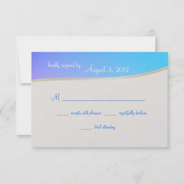 Bleu framboise bonbon Bat mitzvah RSVP (Devant)