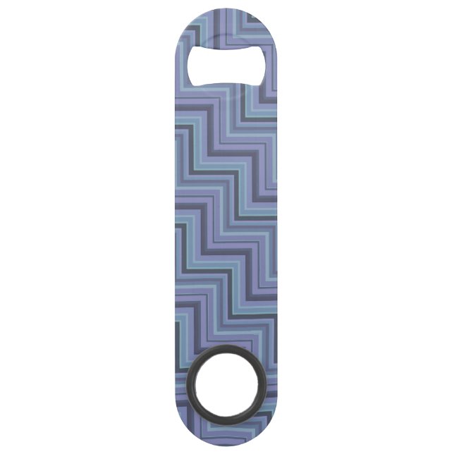 Bleu gris rayures motif (Devant)