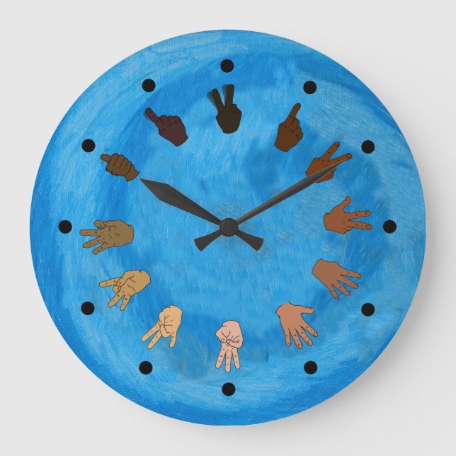 Bleu horloge ASL (Recto)