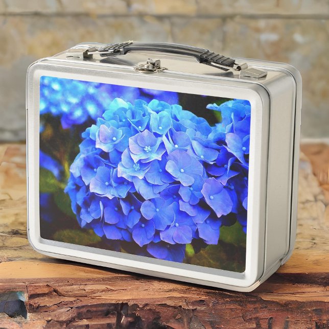 Bleu Hydrangeas Lunchbox (Créateur téléchargé)
