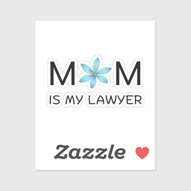 bleu kawaii mignon autocollant - agitateur de fleu (Feuille)