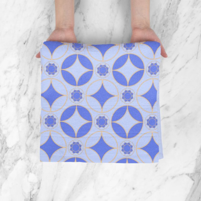 bleu lavande - classique motif déco (Créateur téléchargé)