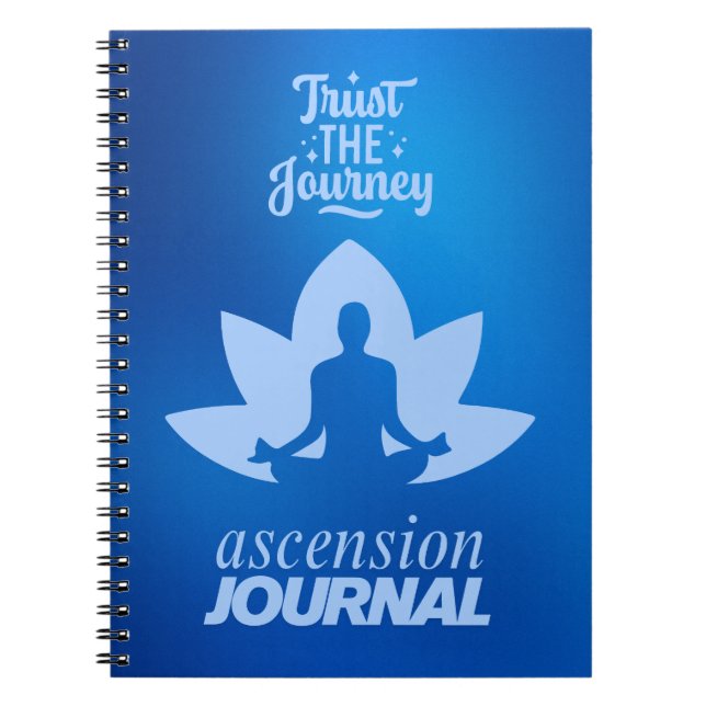 Bleu Lotus Meditator - Ascension Journal (Devant)