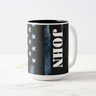 Bleu mince NOM Mug