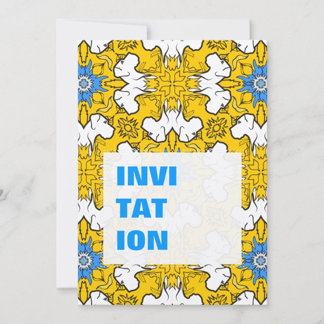 Bleu Motif Great Dane (Devant)