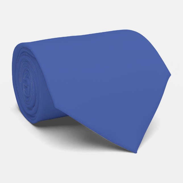 Bleu Moyen / Cravate  (Roulé)