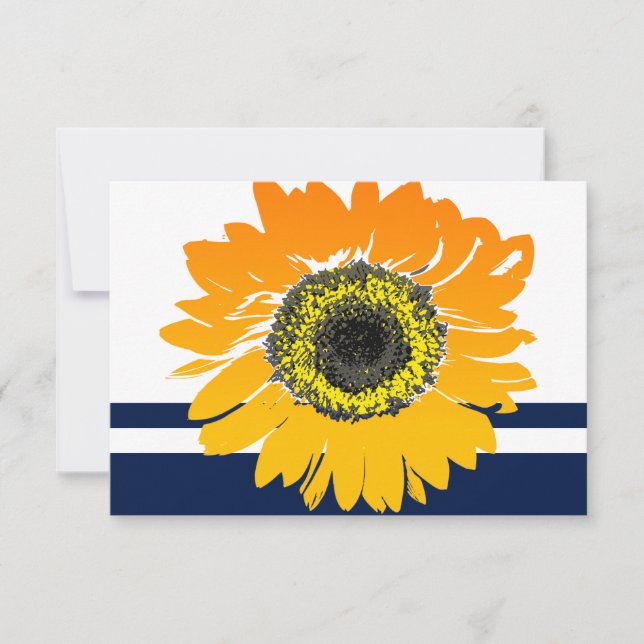 Bleu Nautique Tirures Tournesol RSVP (Devant)