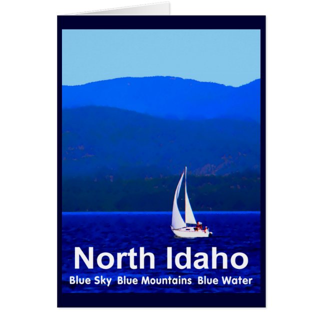 Bleu nord de l'Idaho (Devant)