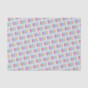 Bleu Oran de rose de papier de soie de soie de
