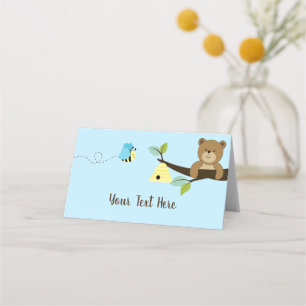 Bleu Ours de Miel et Bumble Beauté Cartes de Place
