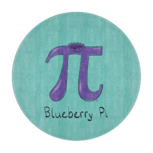 Bleu Pi Cute Math Pi Jour Pie Planche à découper