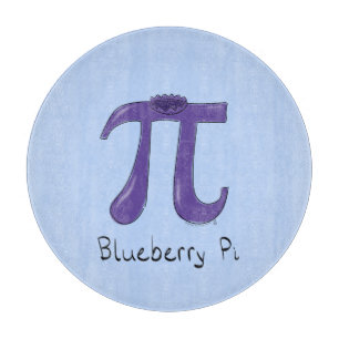 Bleu Pi Cute Math Pi Jour Pie Planche à découper