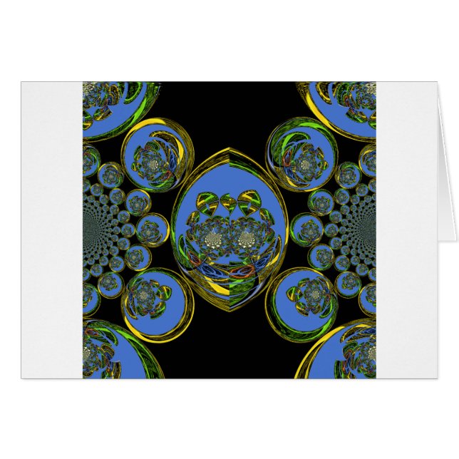 bleu rétro (Devant horizontal)