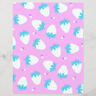 Bleu rose fraise