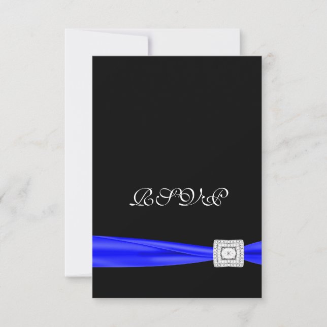Bleu royal et noir RSVP (Devant)