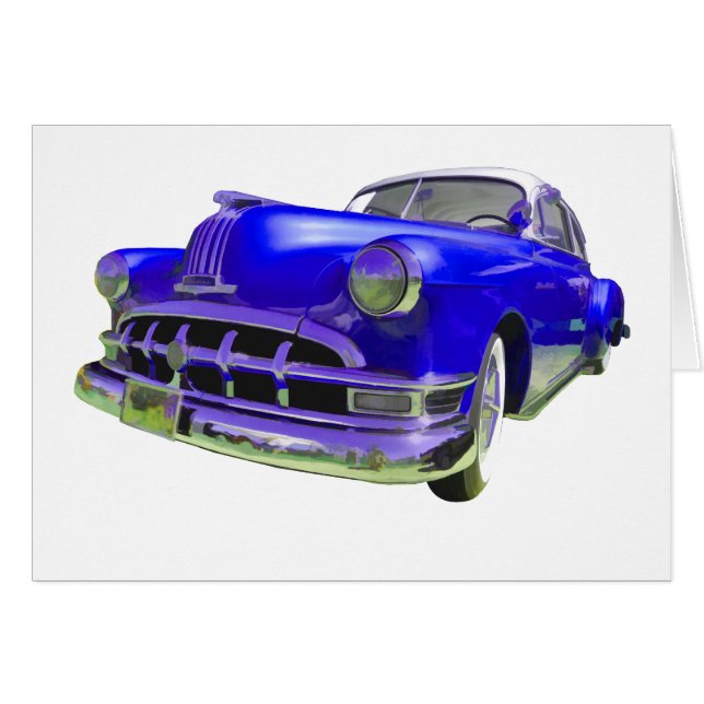 Bleu royal Pontiac (Devant horizontal)
