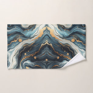 Bleu sarcelle or agate Glam moderne Élégant Mariag